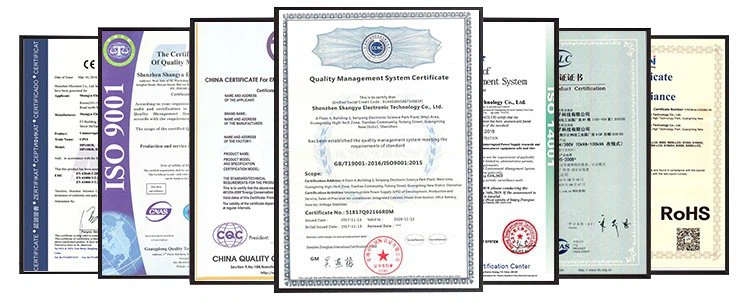 certificates
